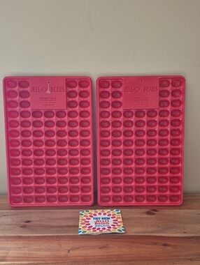 Jello Jigglers Beans Mold Tray Set
